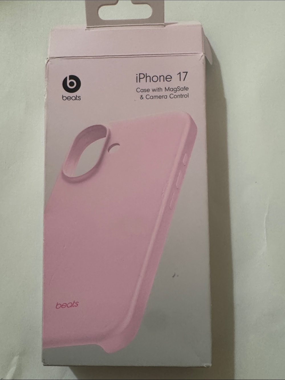 Beats by Dre iPhone 17 MagSafe Case — Light Pink
